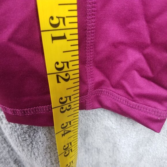 Womens Raspberry Rose J. Dow Fitness Bodysuit Workout Polyester Stretch Size XL - Picture 8 of 9